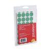 Universal Self-Adhesive Removable Color-Coding Labels, 0.75" dia., Green, PK1008 UNV40115